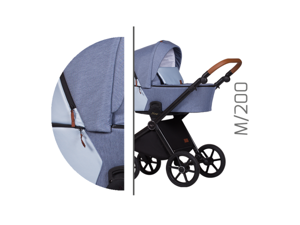 Детская универсальная коляска 2 в 1 Baby Merc Mango M/200