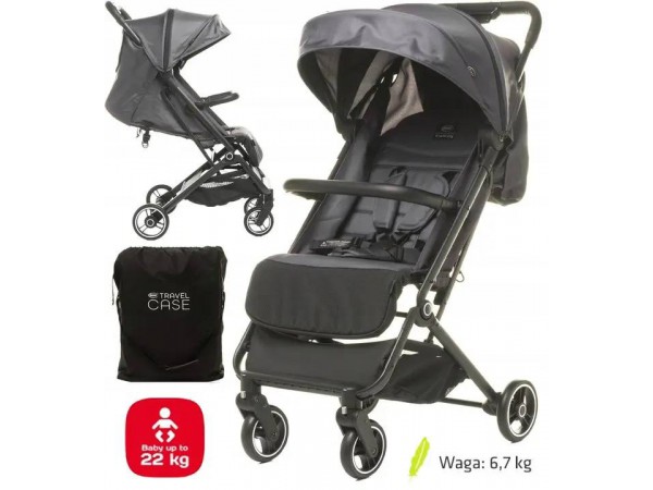 Дитяча прогулянкова коляска 4BABY Twizzy graphite