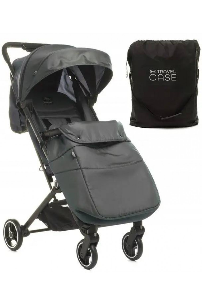 Дитяча прогулянкова коляска 4BABY Twizzy graphite