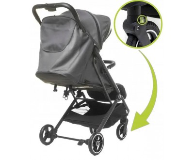 Дитяча прогулянкова коляска 4BABY Twizzy graphite