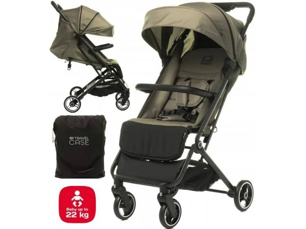 Дитяча прогулянкова коляска 4BABY Twizzy olive
