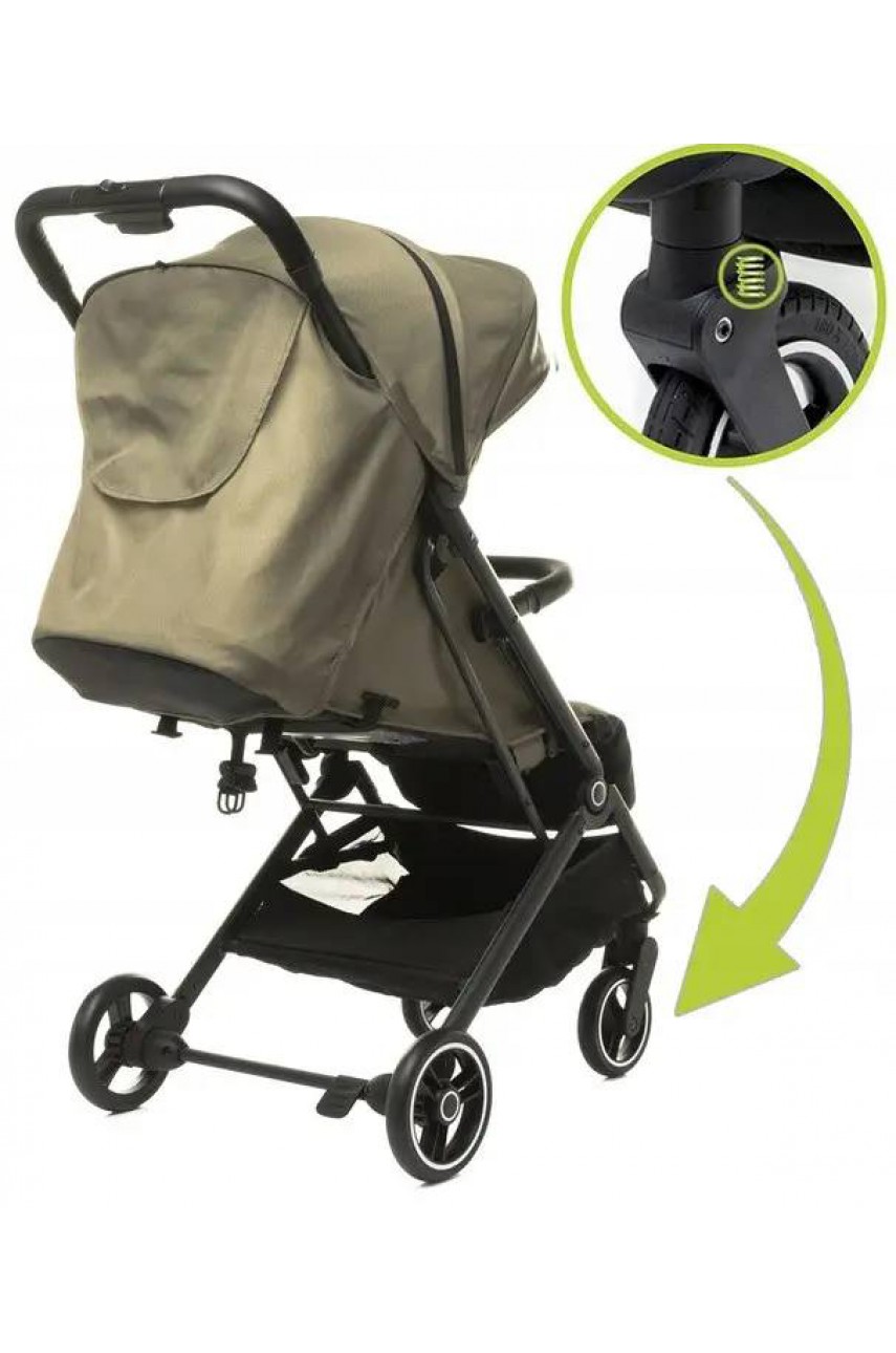 Дитяча прогулянкова коляска 4BABY Twizzy olive