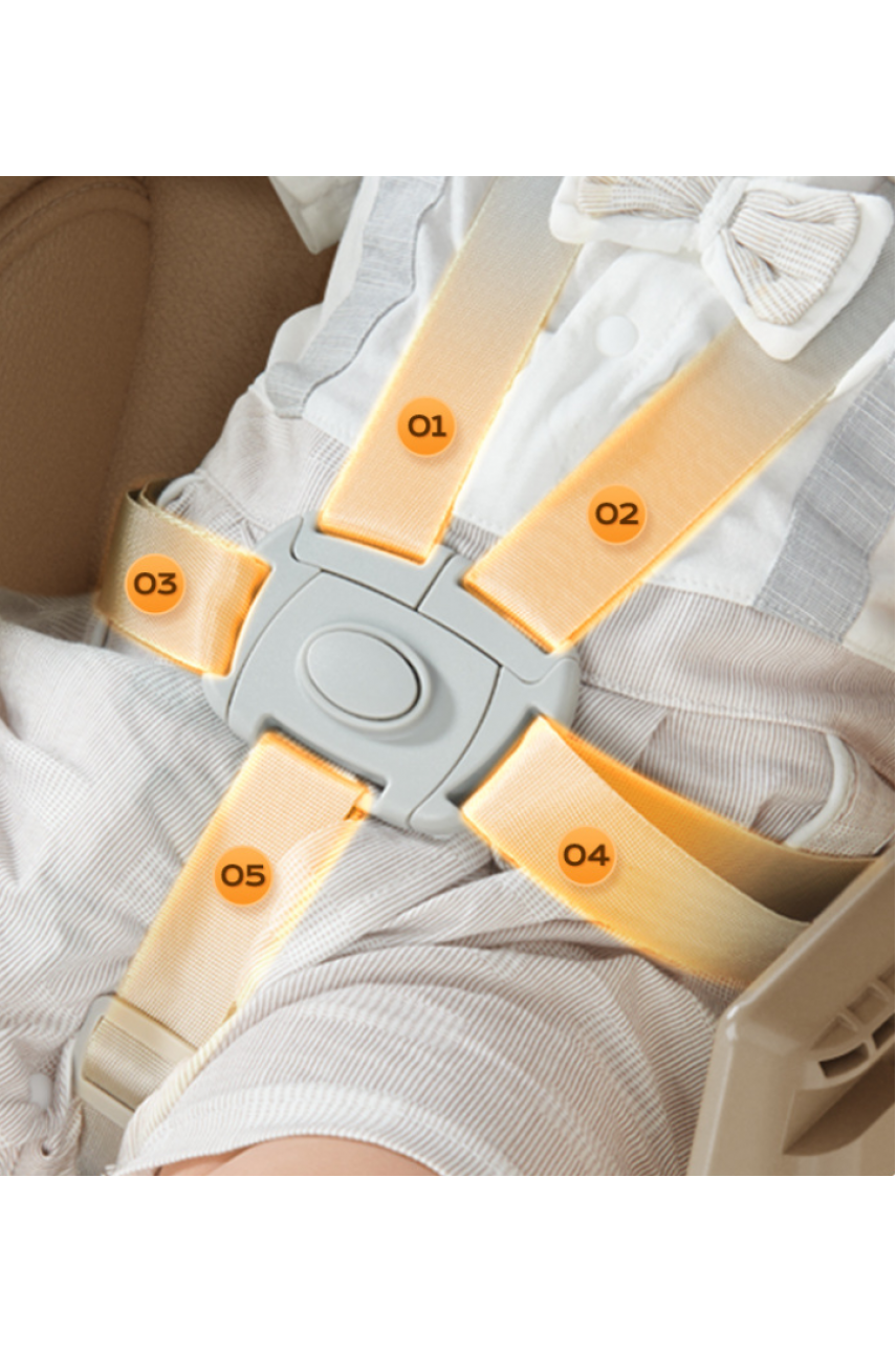 Стілець для годуваня Adbor One 805 beige