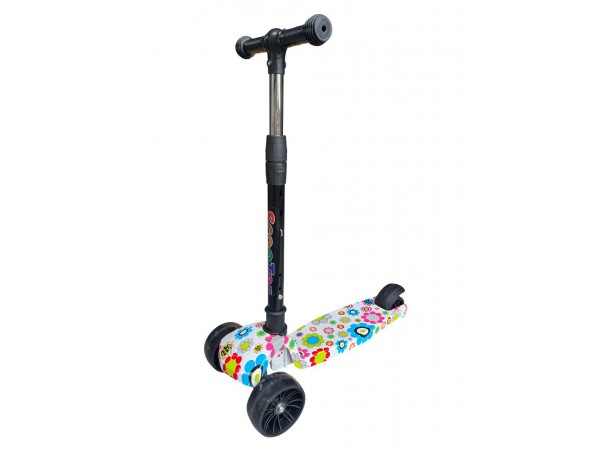 Самокат 216 Scooter flowers