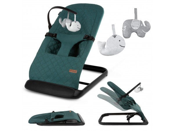 Шезлонг Kidwell Laro green/black