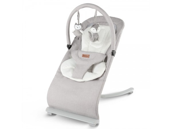 Шезлонг Kidwell Rubi gray/white