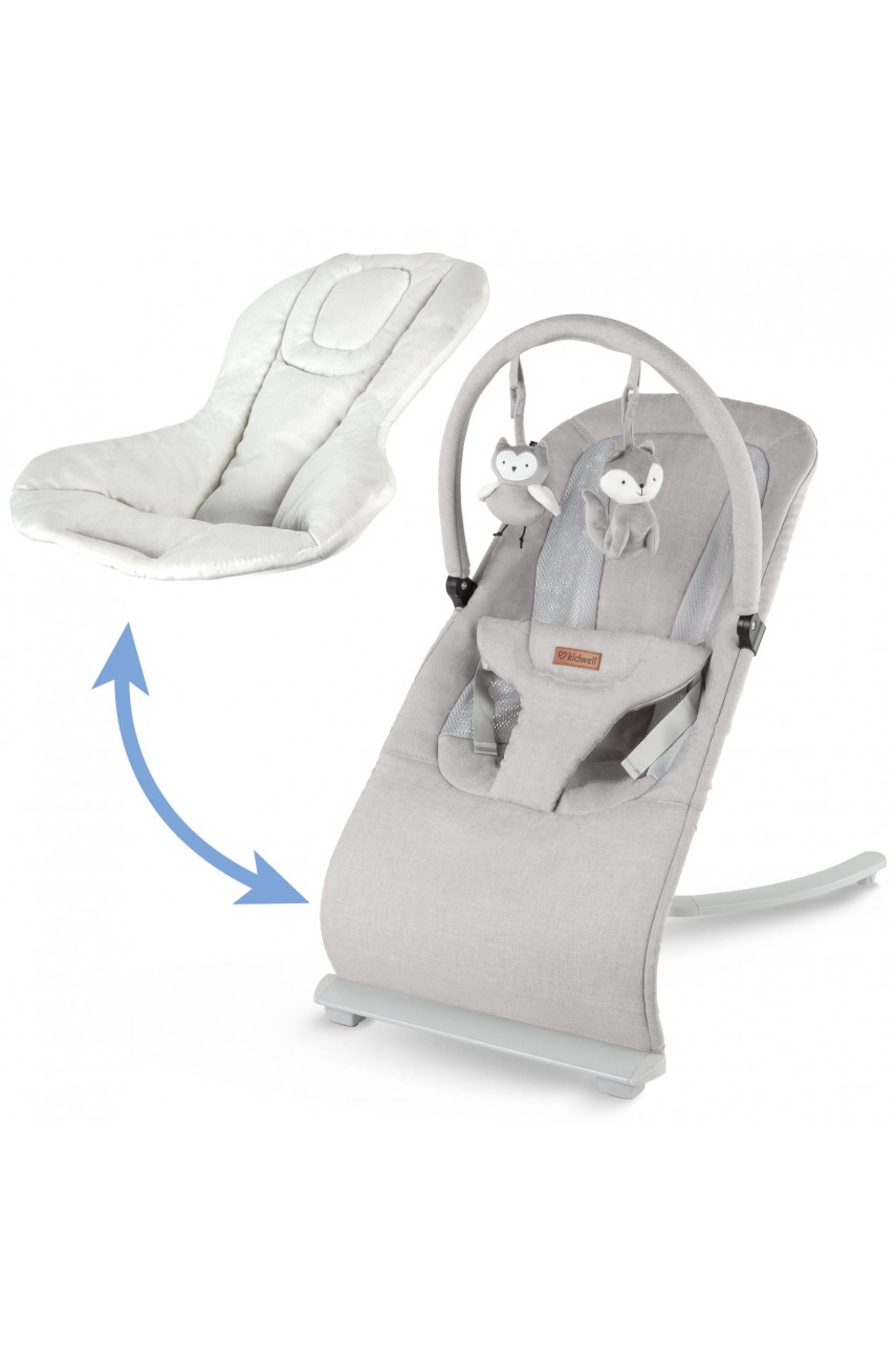 Шезлонг Kidwell Rubi gray/white