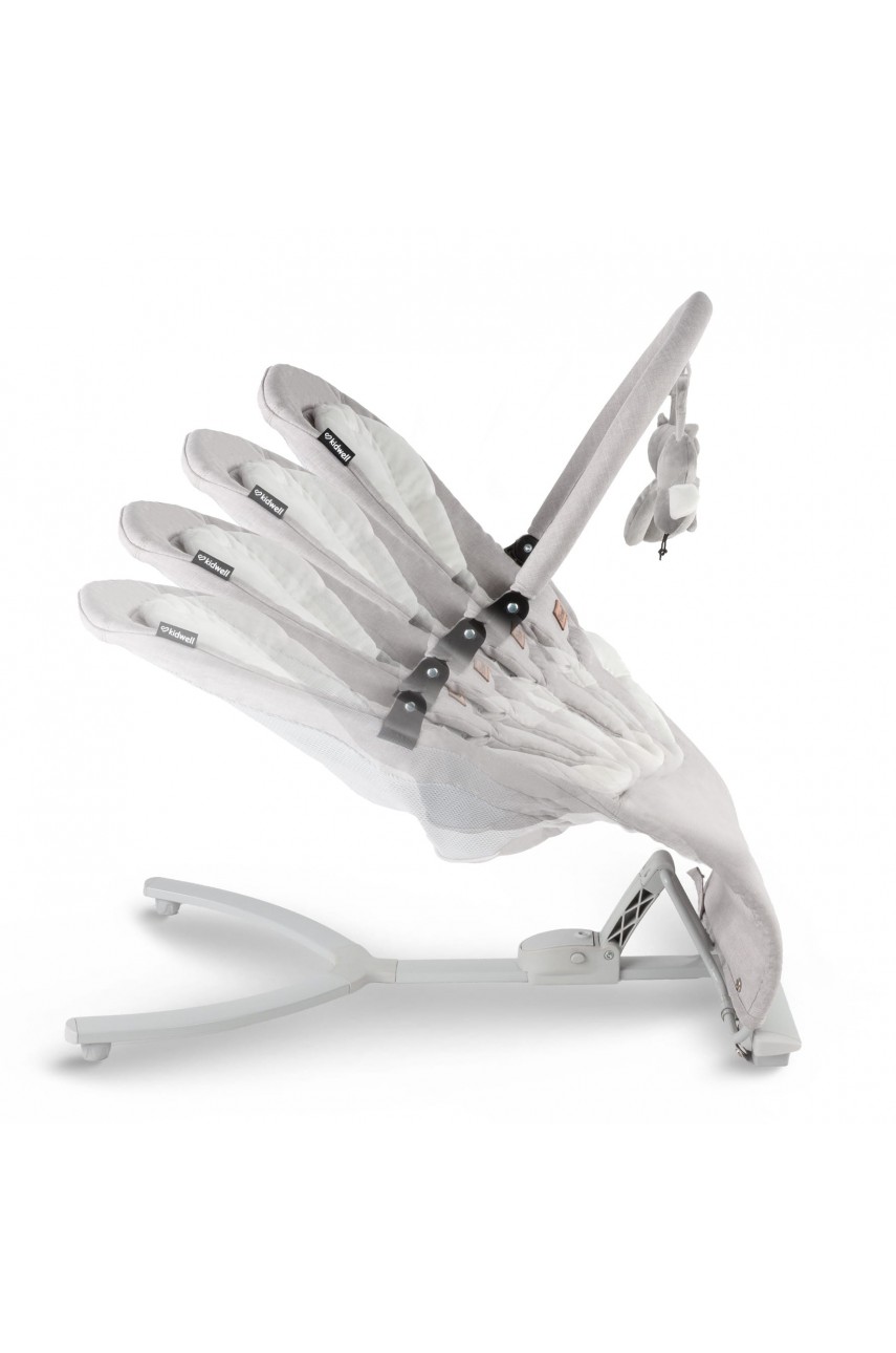 Шезлонг Kidwell Rubi gray/white