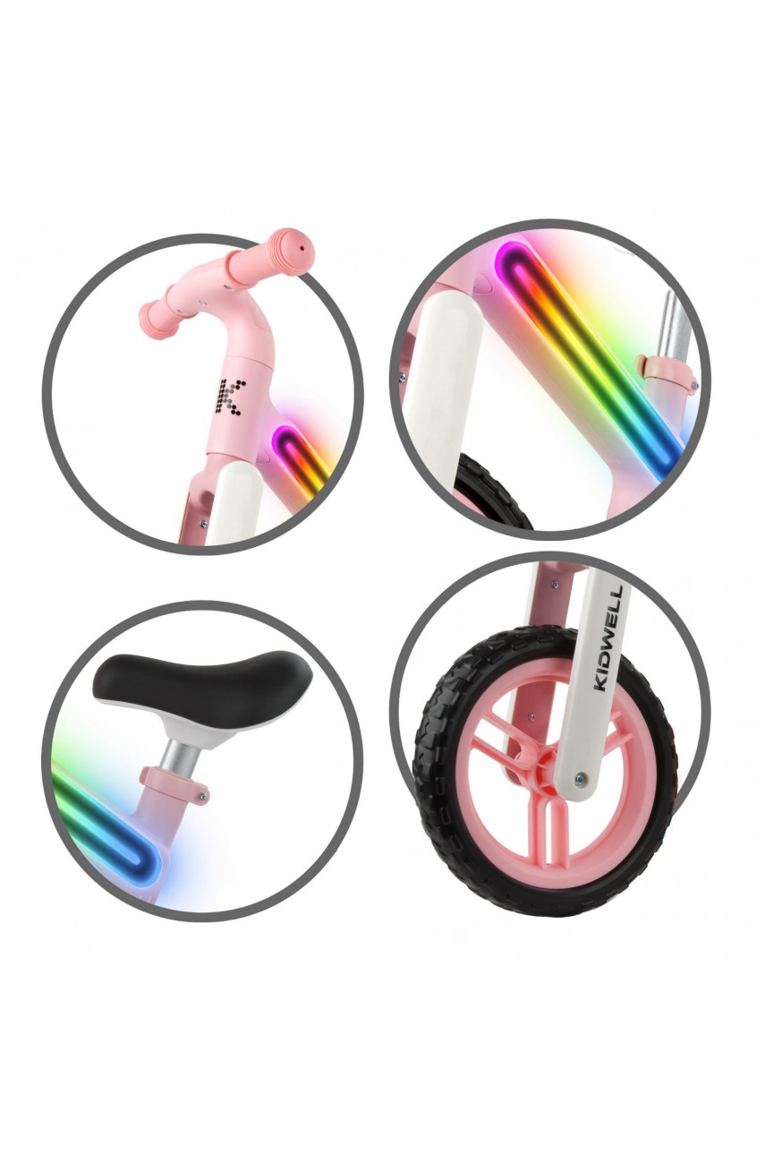 Велобіг Kidwell Suno LED pink