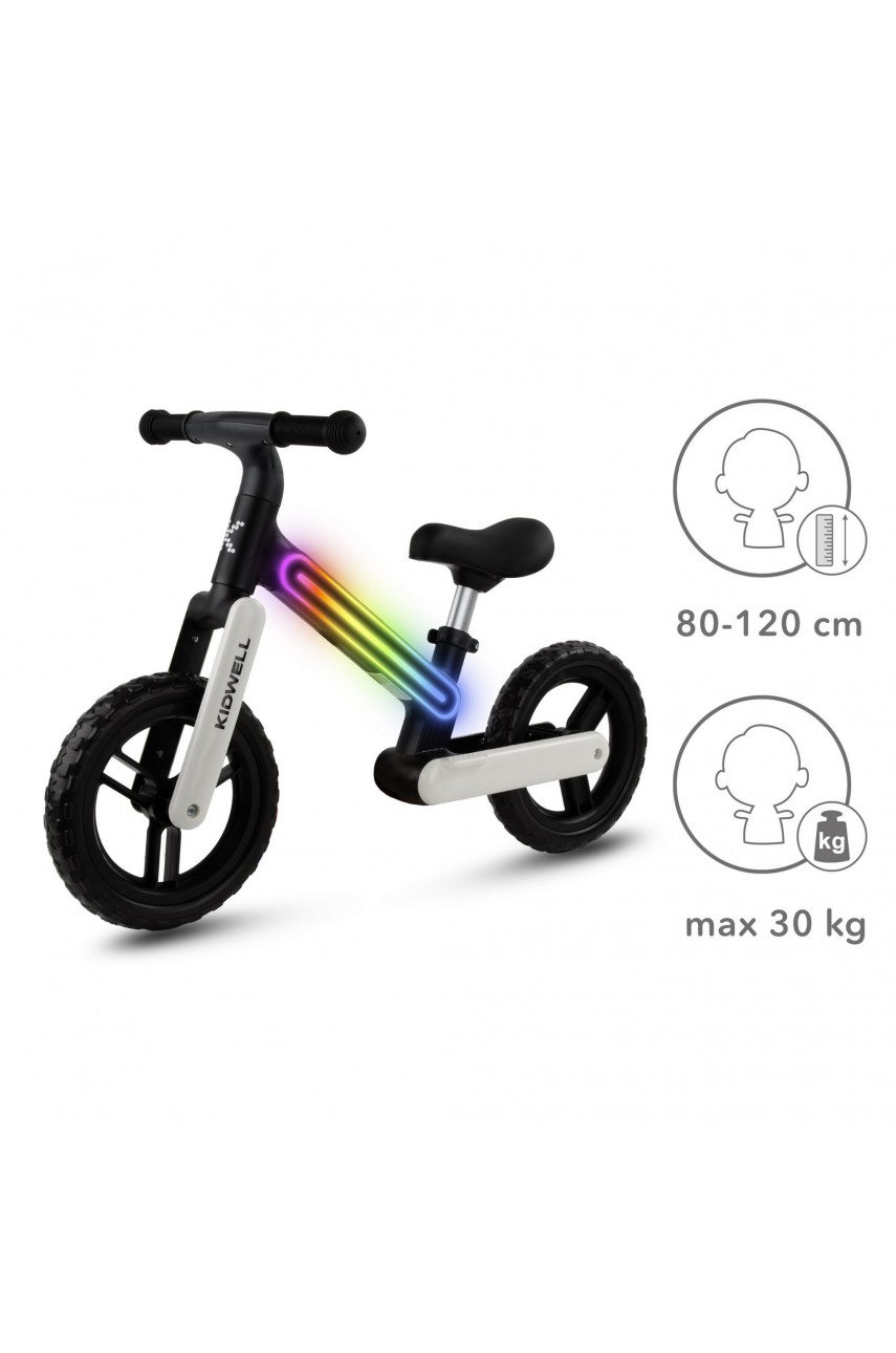 Велобіг Kidwell Suno LED black/white