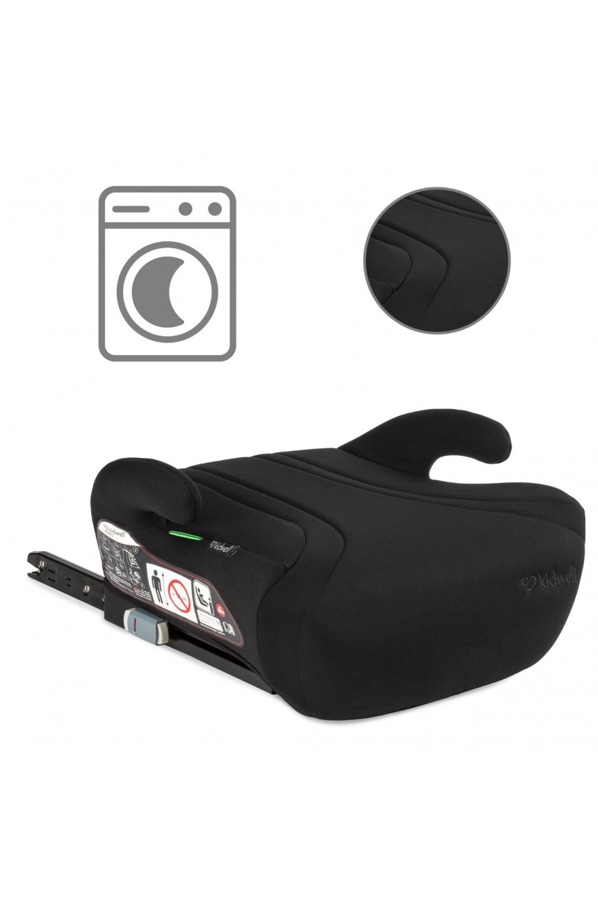 Автокрісло-бустер Kidwell Bono ISOFIX 125-150см black Автокрісло-бустер Kidwell Bono ISOFIX 125-150см black