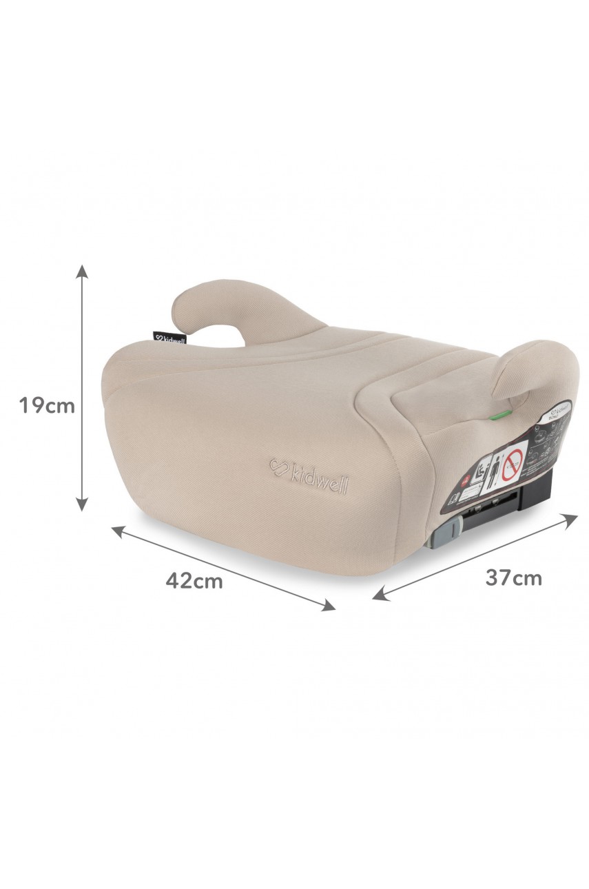 Автокрісло-бустер Kidwell Bono ISOFIX 125-150см beige Автокрісло-бустер Kidwell Bono ISOFIX 125-150см beige