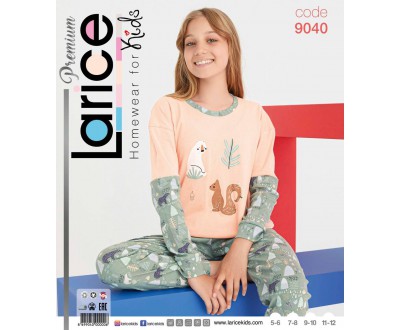 Дитяча піжама для дівчинки тм Larice Kids 9040