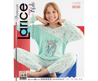 Дитяча піжама для дівчинки тм Larice Kids 9036