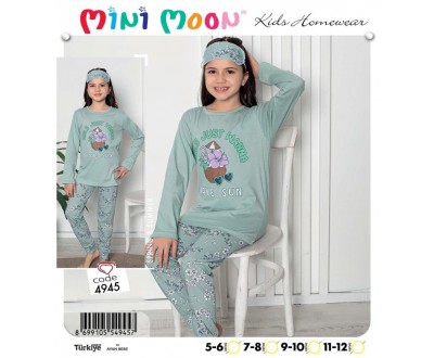 Піжама для дівчаток Mini Moon арт. 4945