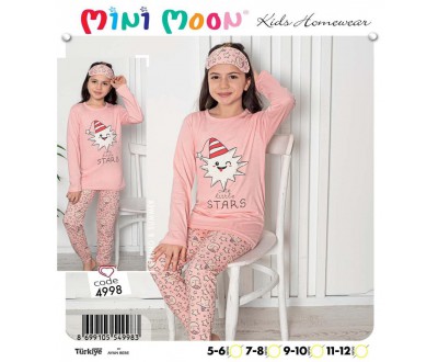 Піжама для дівчаток Mini Moon арт. 4998
