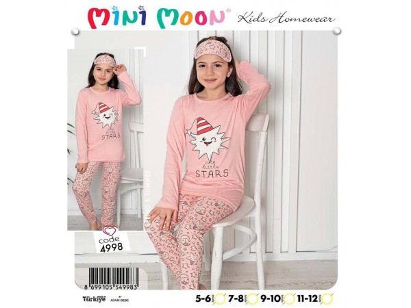 Піжама для дівчаток Mini Moon арт. 4998