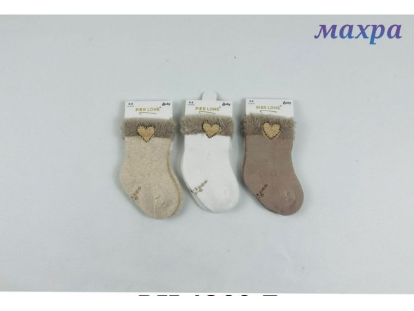 Дитячі шкарпетки для дівчинки махрові Pier lone арт. PH-1266