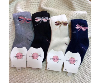Дитячі шкарпетки для дівчинки махрові Pier lone  арт. PH-315