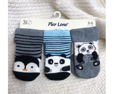 Дитячі шкарпетки для хлопчика махрові Pier lone  арт. PH-361