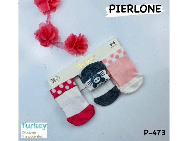 Детские носки для малышей Pier lone арт. P-473