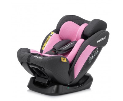 Дитяче автокрісло Sesttino Secure Pro i-Size 40-150см. (0-36 кг) pink