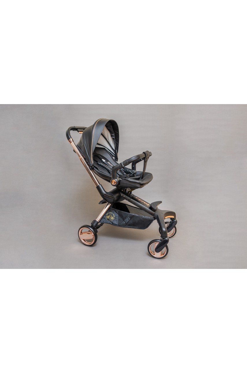 Дитяча коляска Beruty Space black/gold