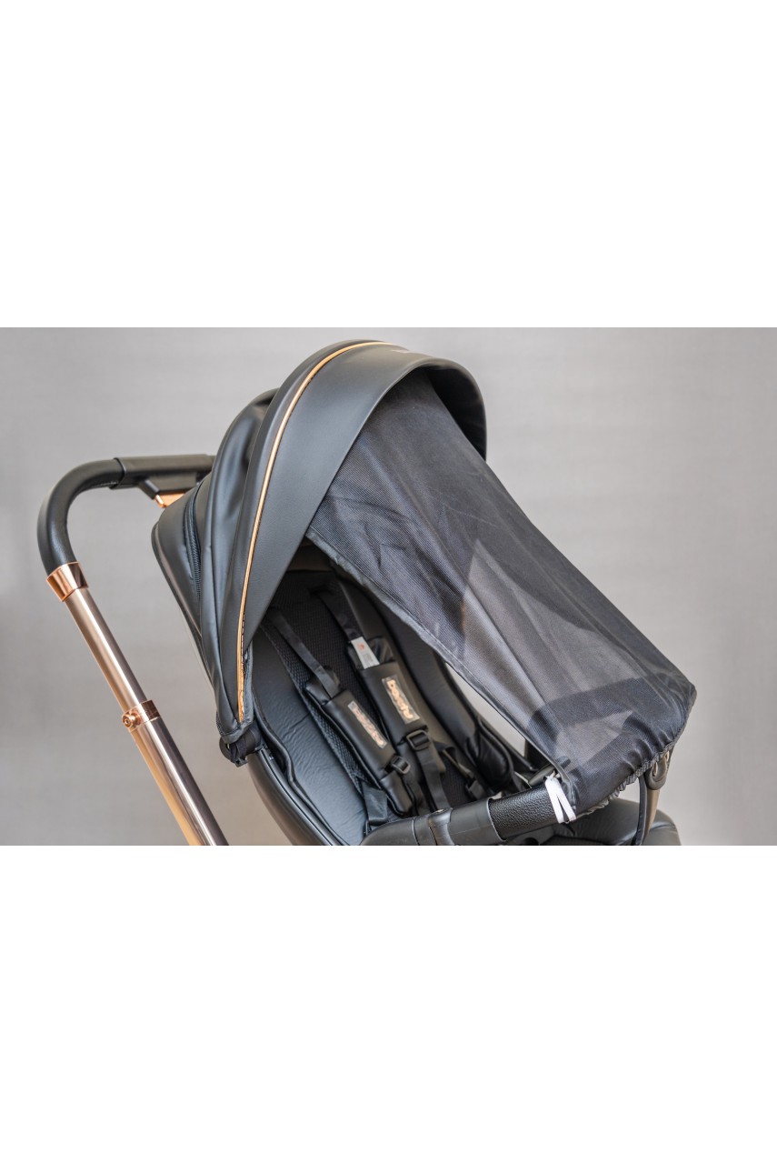 Дитяча коляска Beruty Space black/gold