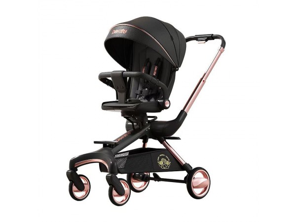 Дитяча коляска Beruty Spase black/gold