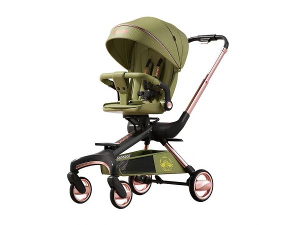 Дитяча коляска Beruty Spase olive/gold