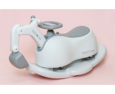 Каталка-толокар Beruti  Excavator white/gray