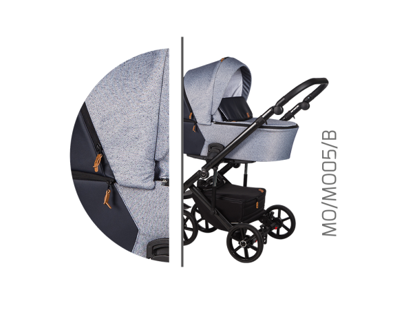 Детская универсальная коляска 2 в 1 Baby Merc Mosca MO/05B
