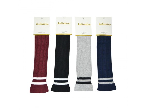 Детские носки- подколенники для девочки ARTI_katamino арт. k80002