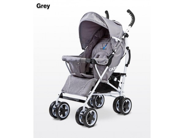 Детская прогулочная коляска Caretero Spacer grey