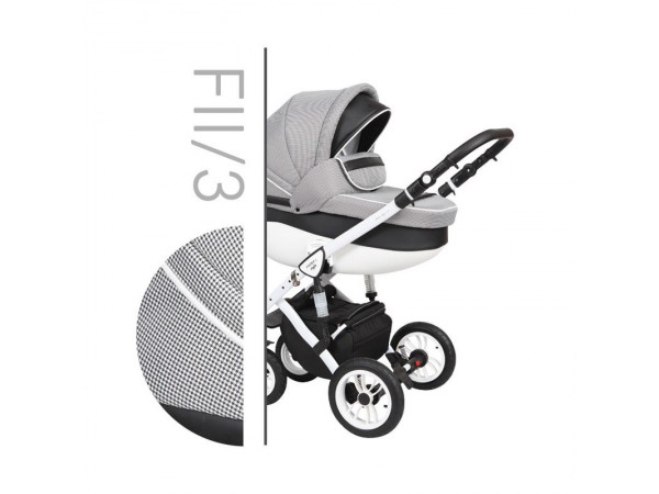 Детская универсальная коляска 2 в 1 Baby Merc Faster Style 2 Fll/3C