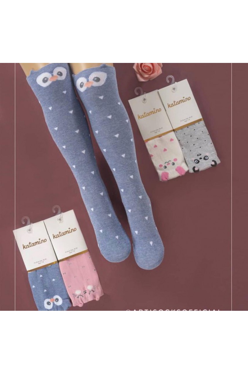 Детские носки для девочки - гольфы ARTI_katamino арт. k12014